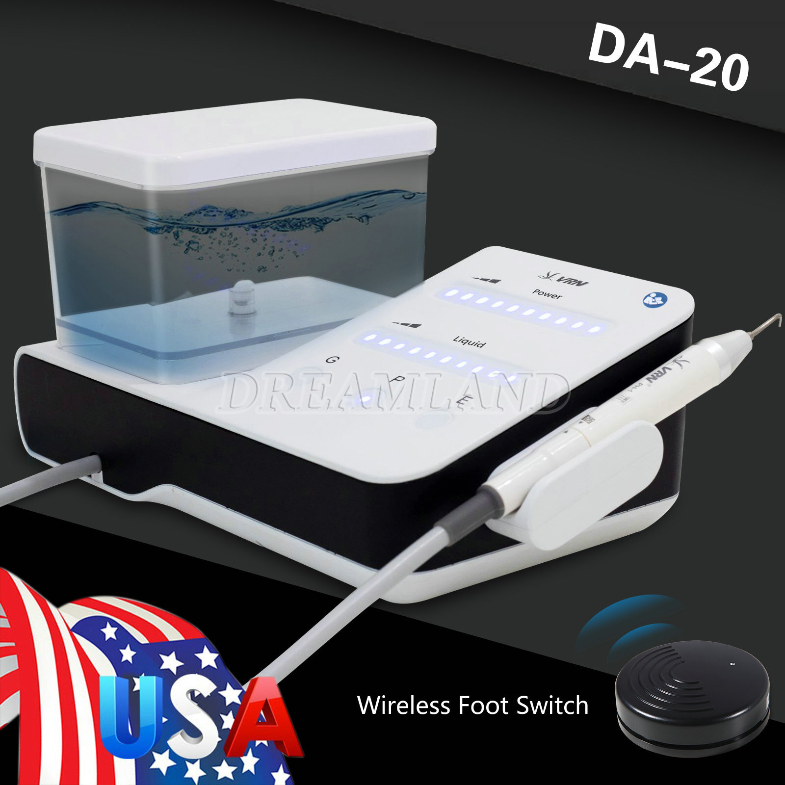 Dental Chair Unit PU Leather Computer Controlled DC Motor + Stool Kit