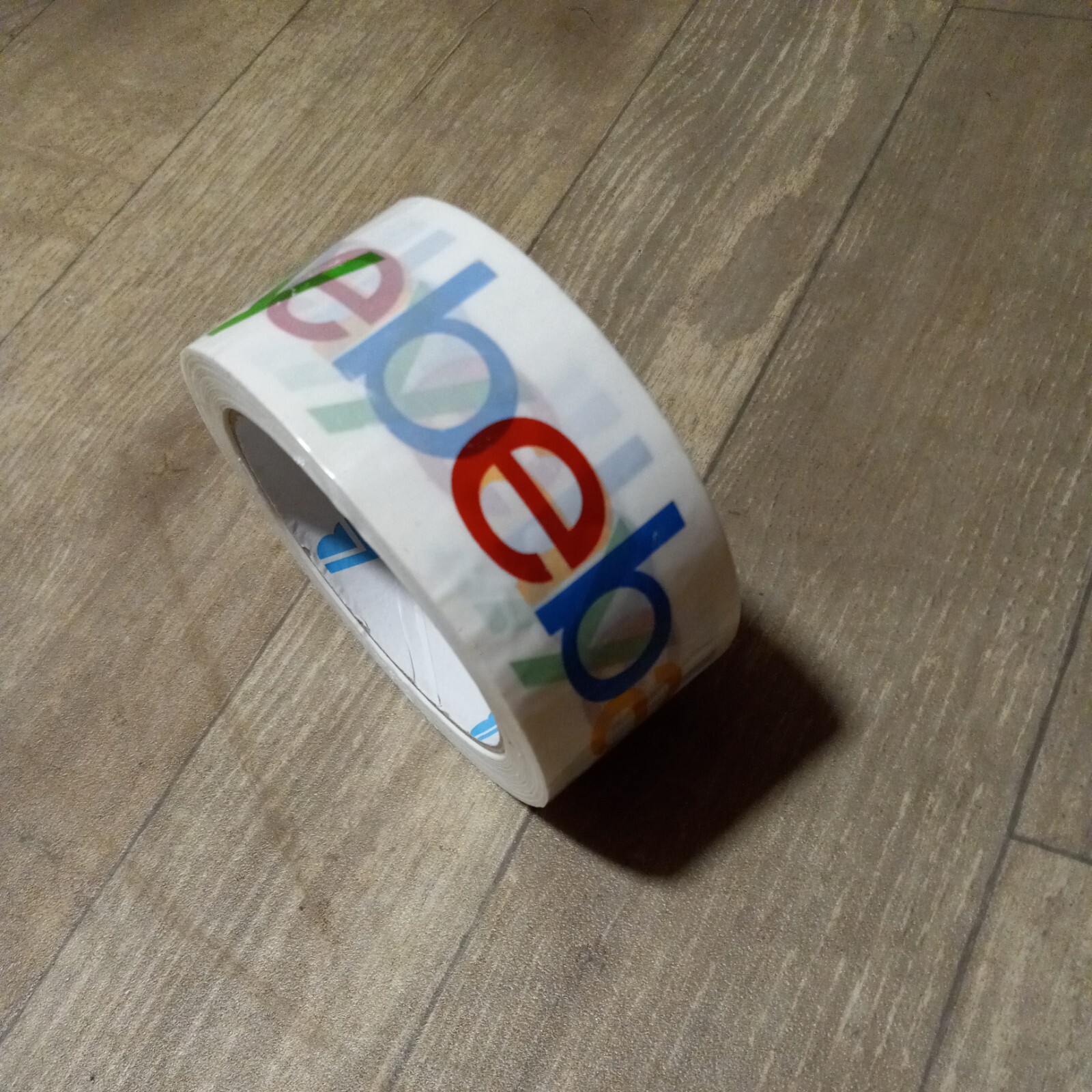 1 Roll eBay Branded Shipping Tape With Color Logo – 2″ x 75 Yards New