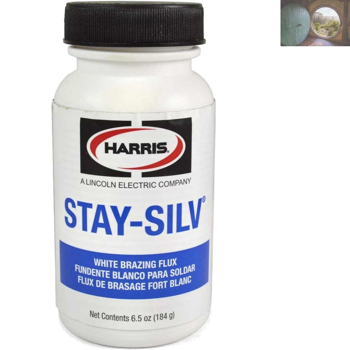 Harris Stay-Silv Silver Brazing Flux Paste – High-Temperature, 7 oz SSWF7
