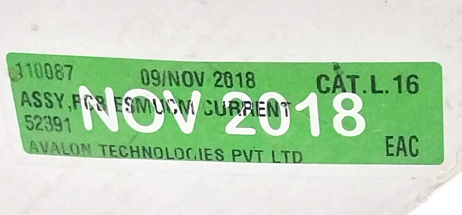 BLOOM ENERGY 110087 ASSY ESMUCM CURRENT PCB CARD A1100870D184202100