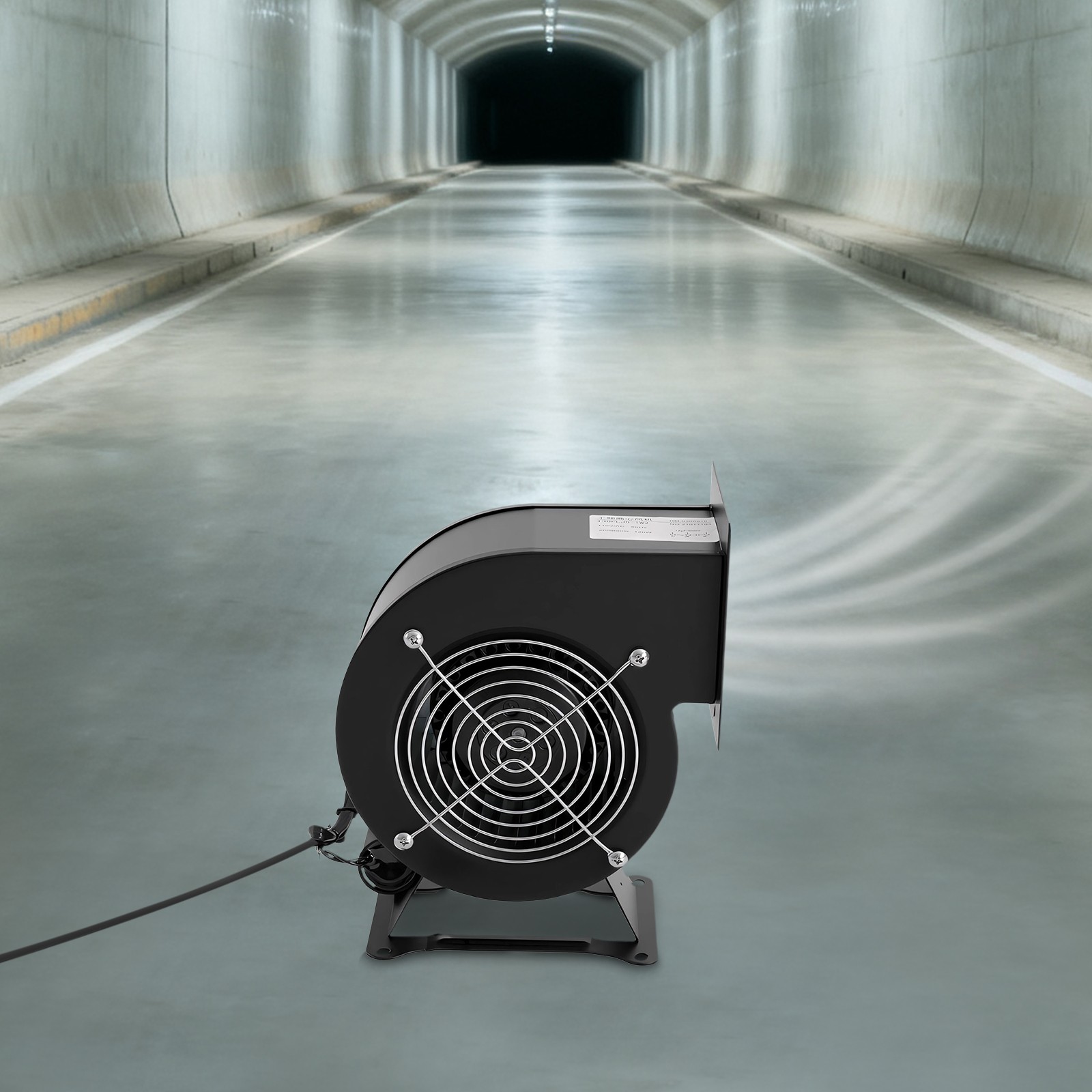 Small Centrifugal 196CFM Flange Blower Fan 2600r/min 110V 120W Durable Equipment