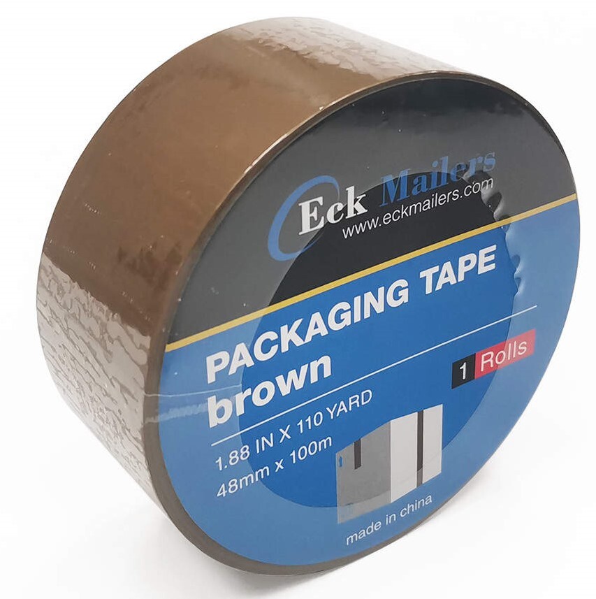 1.88″ 110 Yard Brown Packing Tape For Packaging Carton Box Moving Shipping 2 MIL