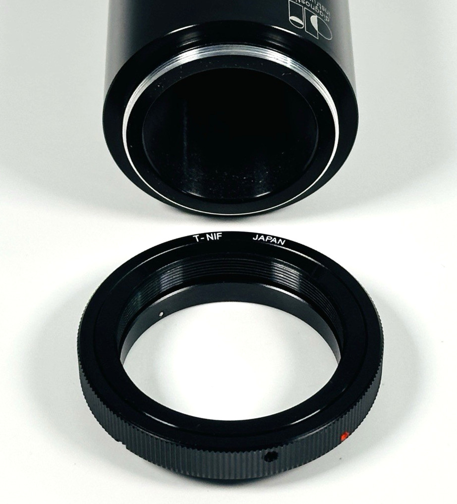 Diagnostic Instruments PA1-12A Nikon Microscope Camera Adapter w T-NIF M42 Mount