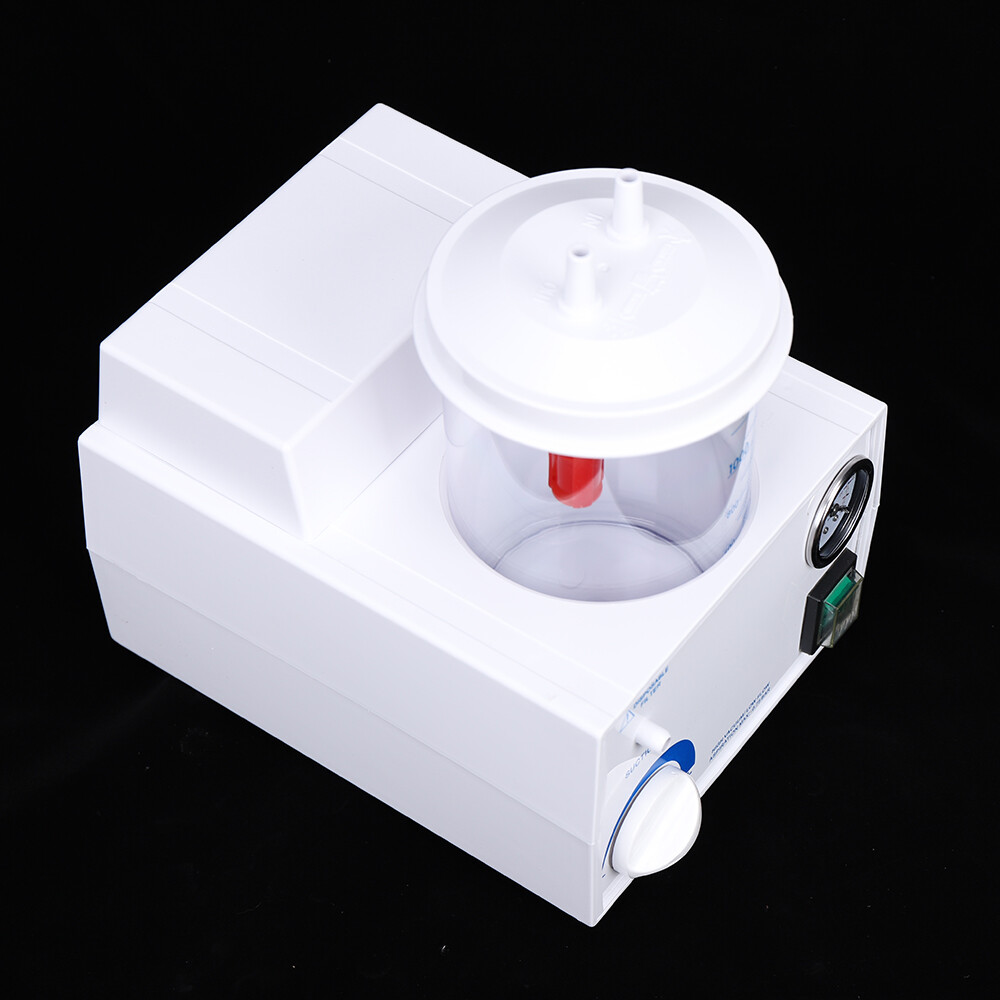 1L Portable Phlegm Suction Unit Emergency Medical Vacuum Aspirator Machine USA