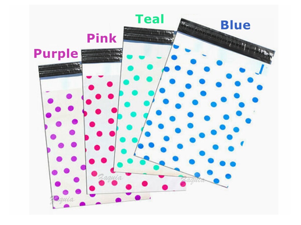 10×13 Flat Poly Mailers Designer Self Adhesive Shipping Fun Bags 20-200 Assorted