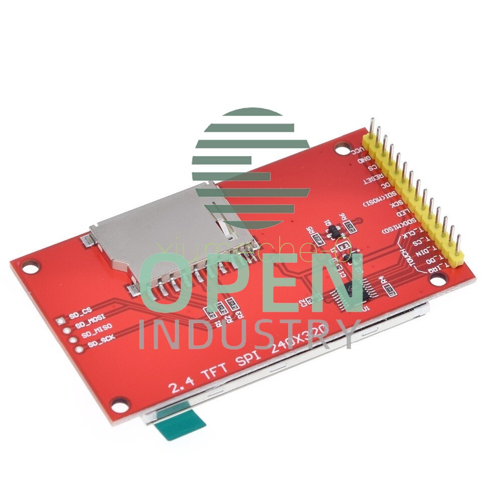 2.4″ SPI TFT LCD Touch Panel Serial Port Module with PBC ILI9341 3.3V 240 x 320