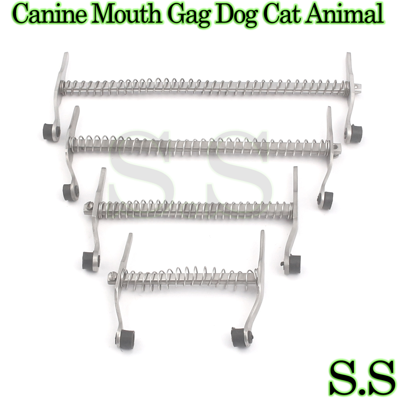 4 Canine Mouth Gag Dog Cat Animal Veterinary Instruments