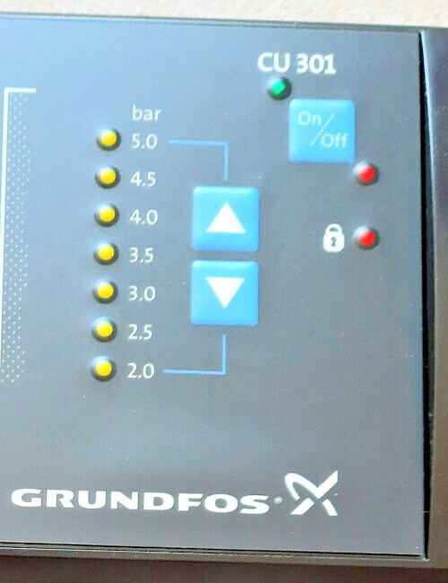 CONTROL UNIT for SQE pumps GRUNDFOS CU301 96436753 V07 (version 7) 2…5Bar IP55