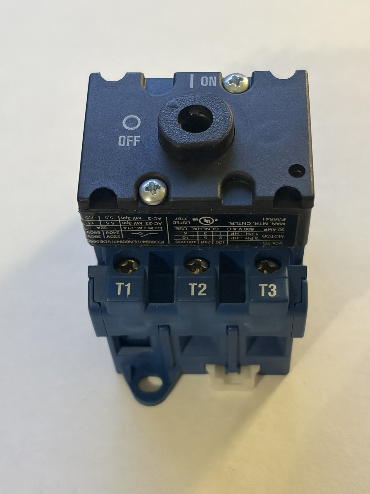 Kraus & Naimer KG 32A KG32A – K300/UAS004 Main Switch 30Amp 600VAC