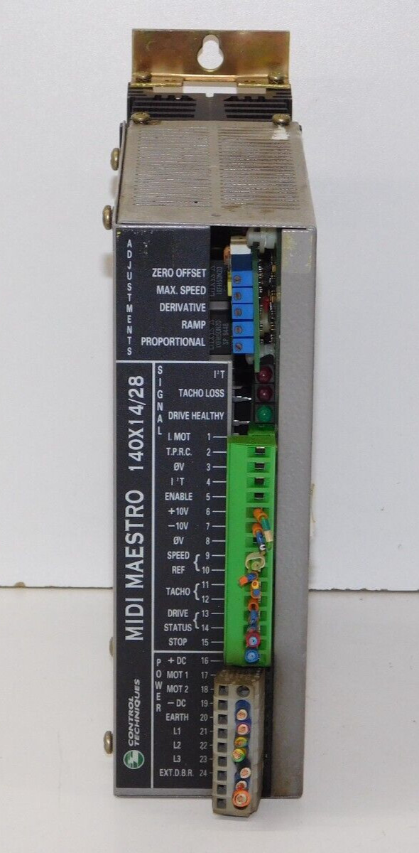 Control Techniques Midi Maestro 140X14/28 DC Servo Drive Nidec Emerson CPS001