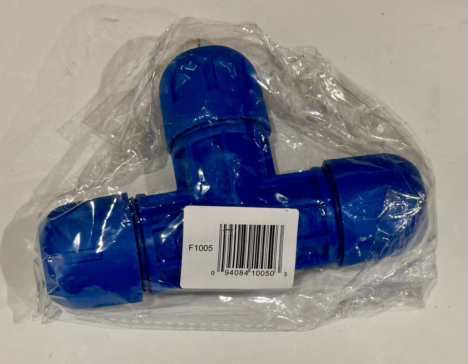 3/4″ Rapid Air F1005 FastPipe Equal Tee Fitting Quality Compressed Air Piping