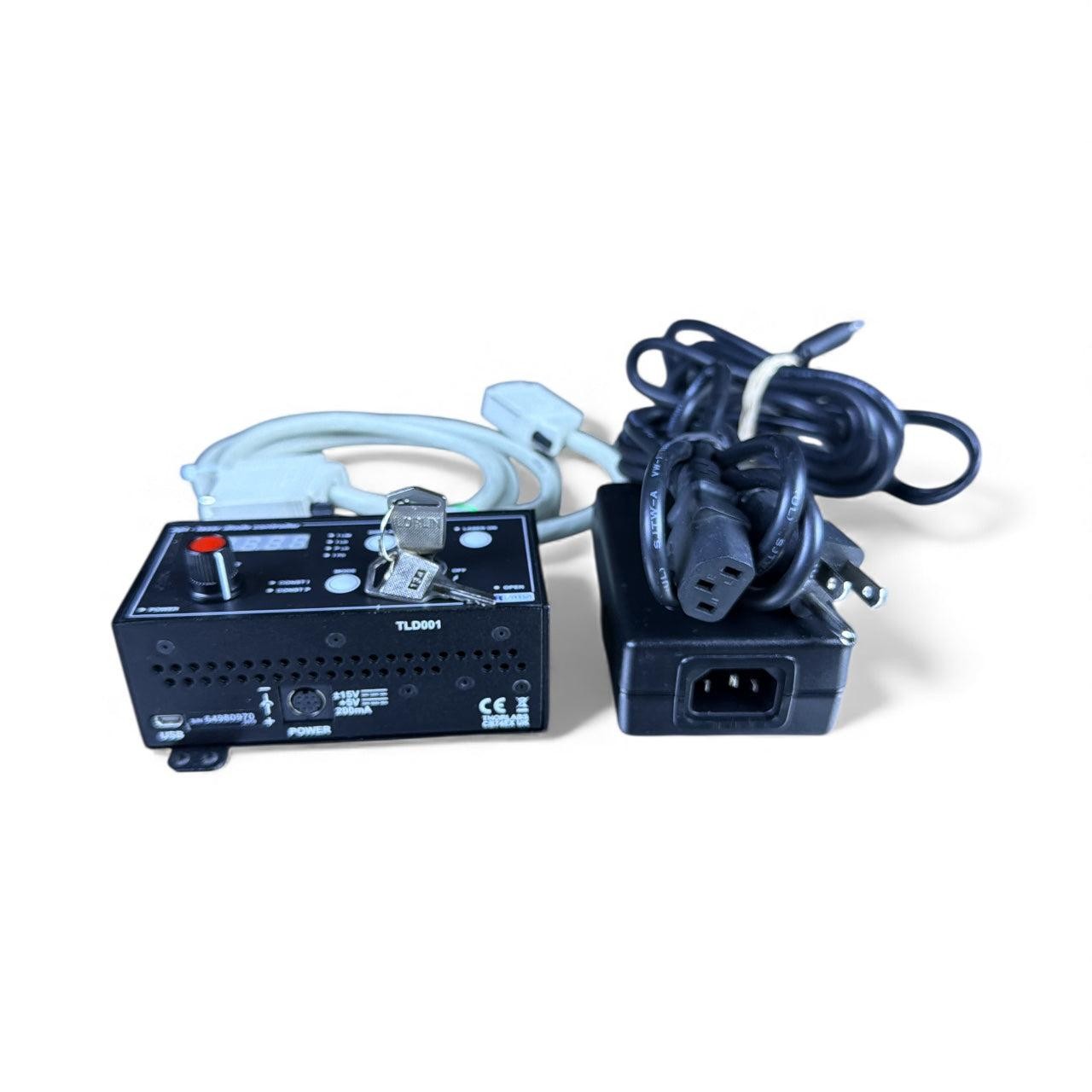 Thorlabs APT Laser Diode Controller TLD001 w/ PSU CAB400 – Used