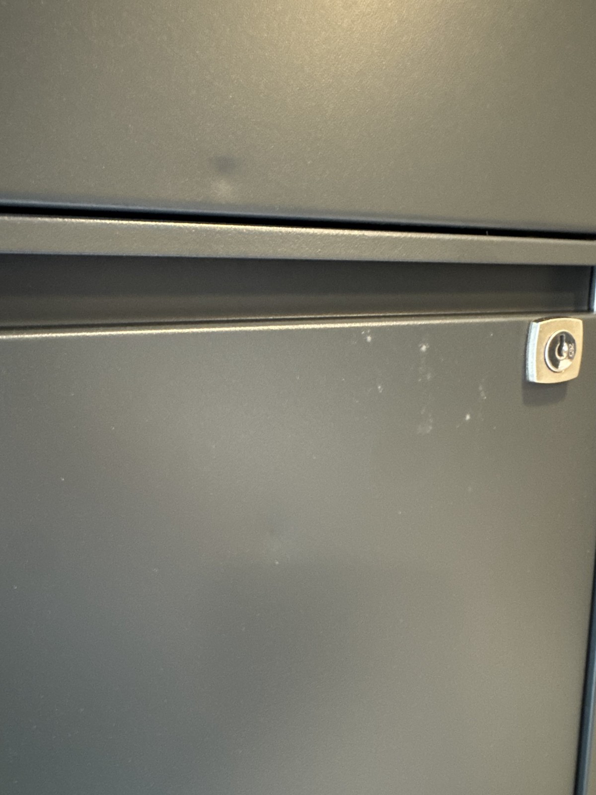 NEW! Bisley 3-Drawer Flush Front File Cabinet – Anthracite **REDUCED PRICE**