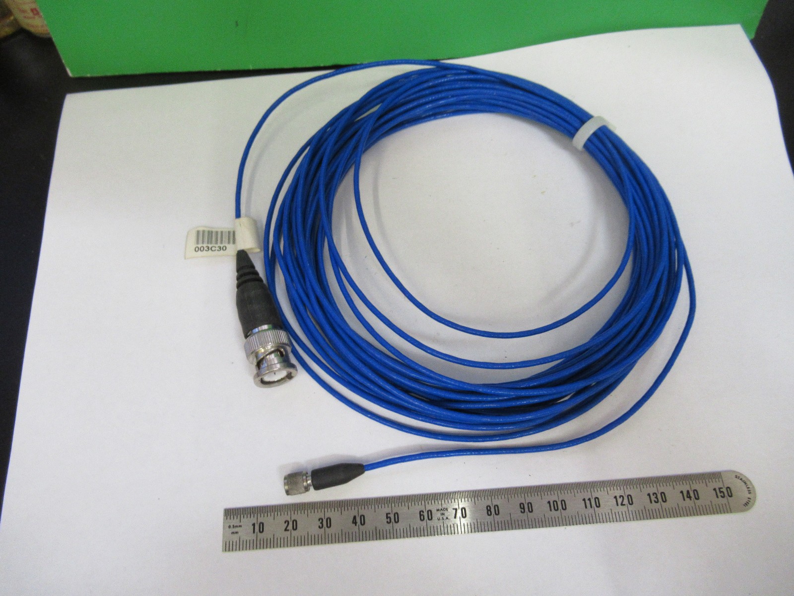 PCB PIEZOTRONICS 003C30 LOW NOISE CABLE for ACCELEROMETER AS PICTURED V3-A-46