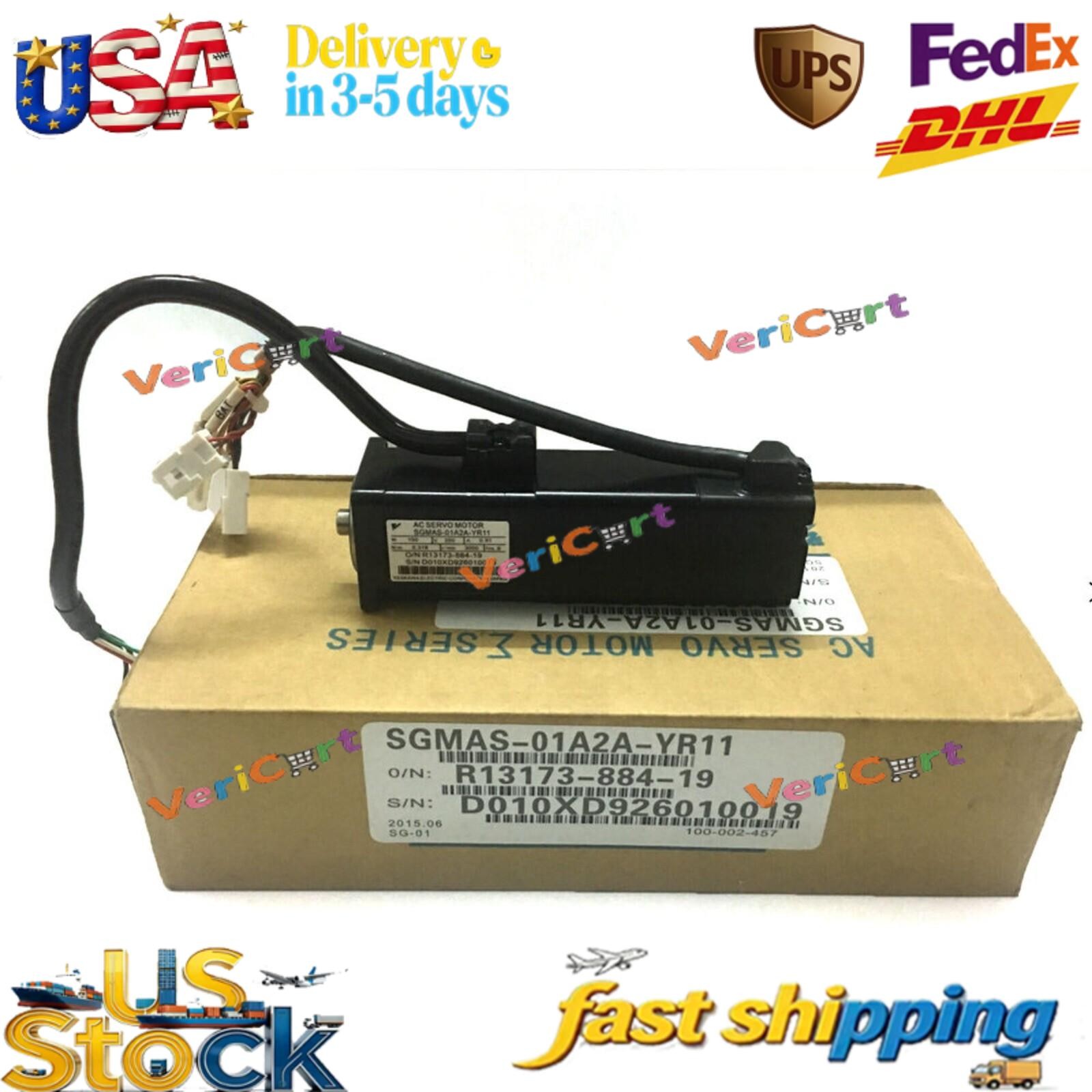 New In Box YASKAWA SGMAS-01A2A-YR11 SGMAS01A2AYR11 Servo Motor