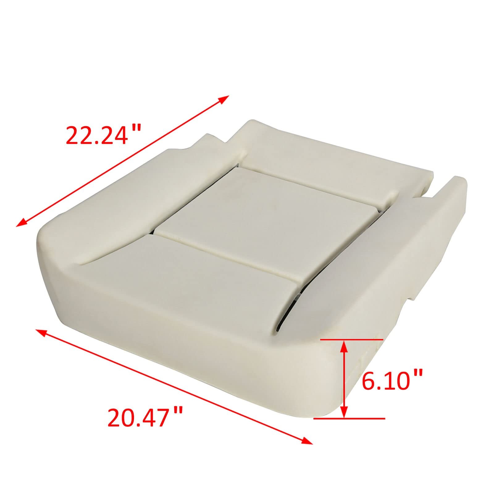 Left Driver Side Front Seat Bottom Cushion for Dodge Ram 1500 2500 3500 2006-08