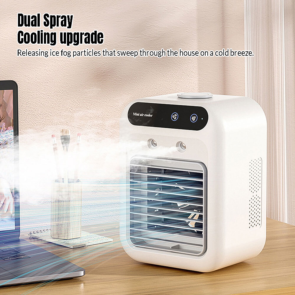 3-In-1 Air Cooling Fan Air Conditioner Cooler Evaporative Water Humidifier
