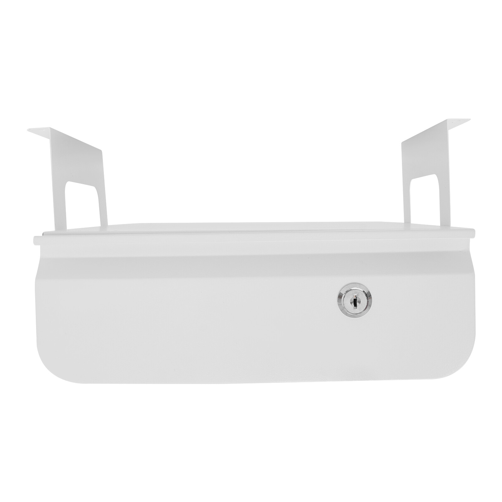 Under Desk Pull-Out Drawer, Lockable Sliding Storage Drawer, Under Desk Drawer