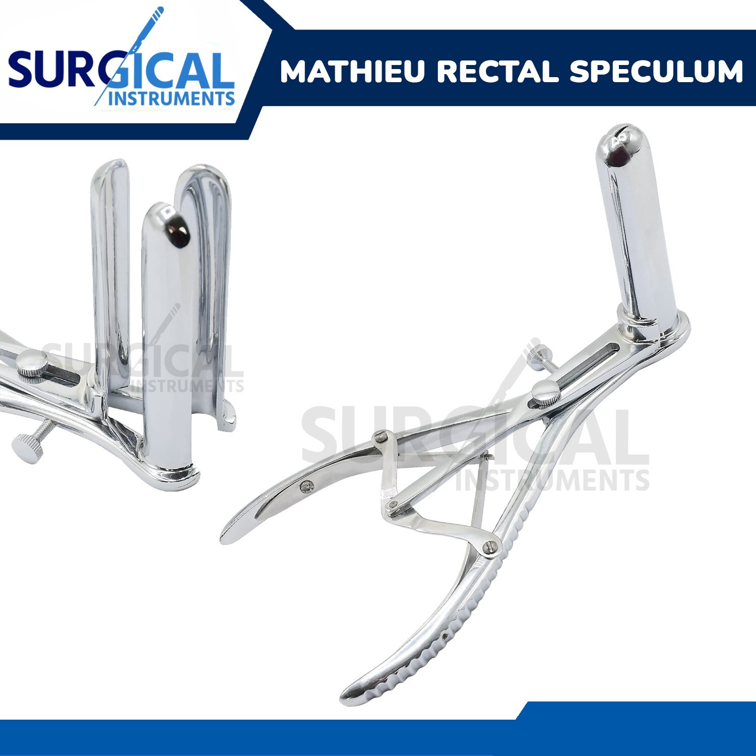 Mathieu Anal Rectal Speculum 3 Prong OB/GYN Urology Surgical Medical German Grad