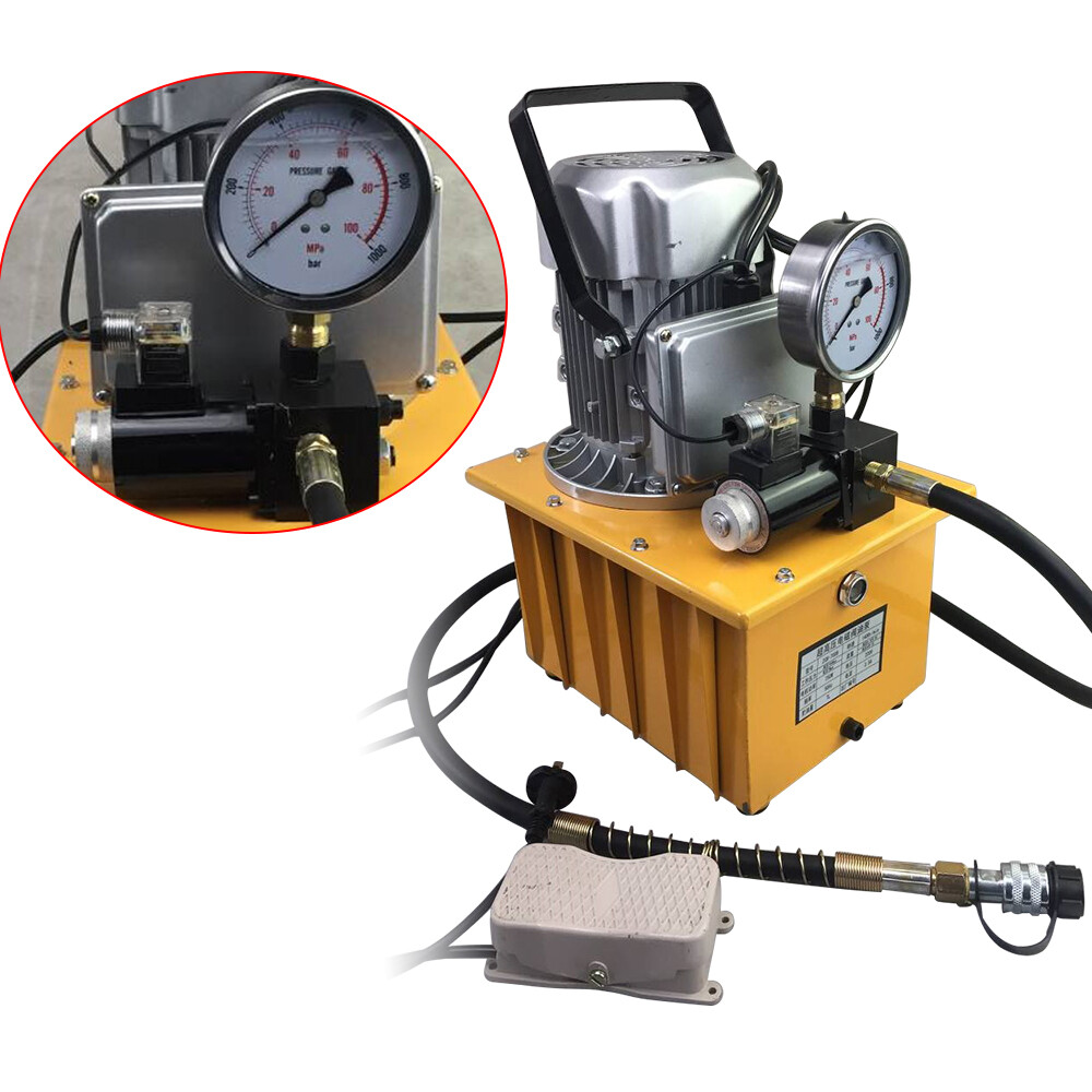 Single Acting Hydraulic Vane Pump Power Unit Pack with Oil Hose 1400r/Min 110V