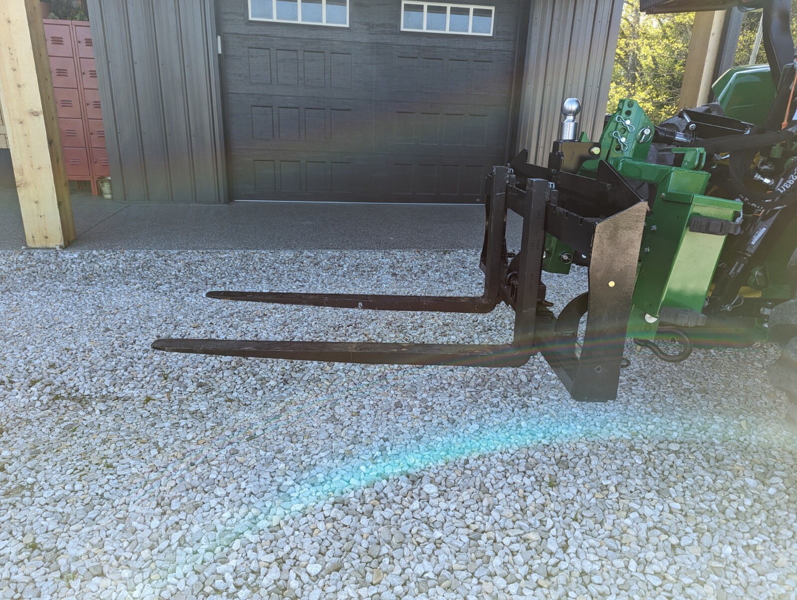 GWT VersaForks 51″ Pallet Fork Frame 42″ Tines Loader Tractor Quick 3 Point