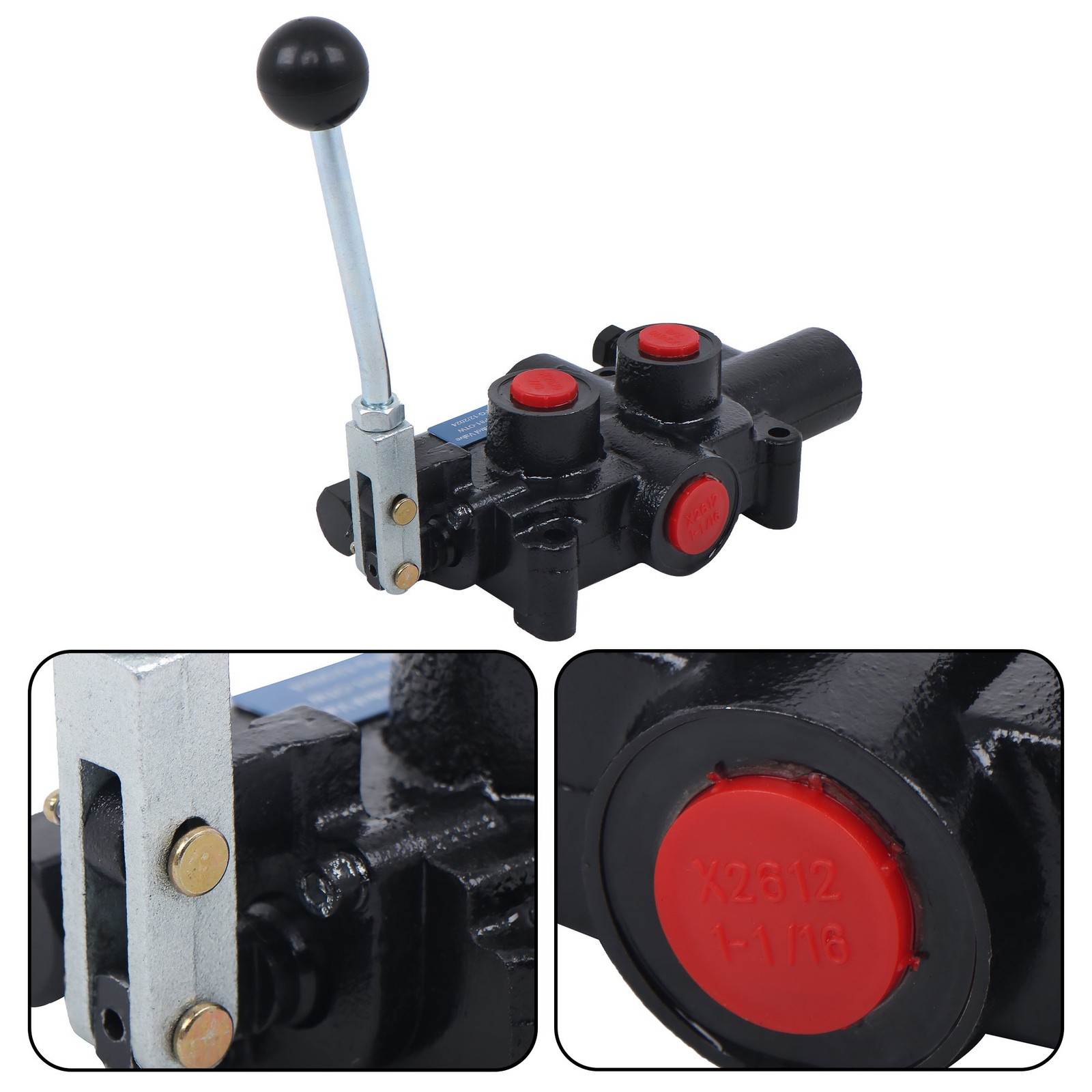 1 Spool 21 GPM Hydraulic Log Splitter Control Valve 4300 PSI Detent release