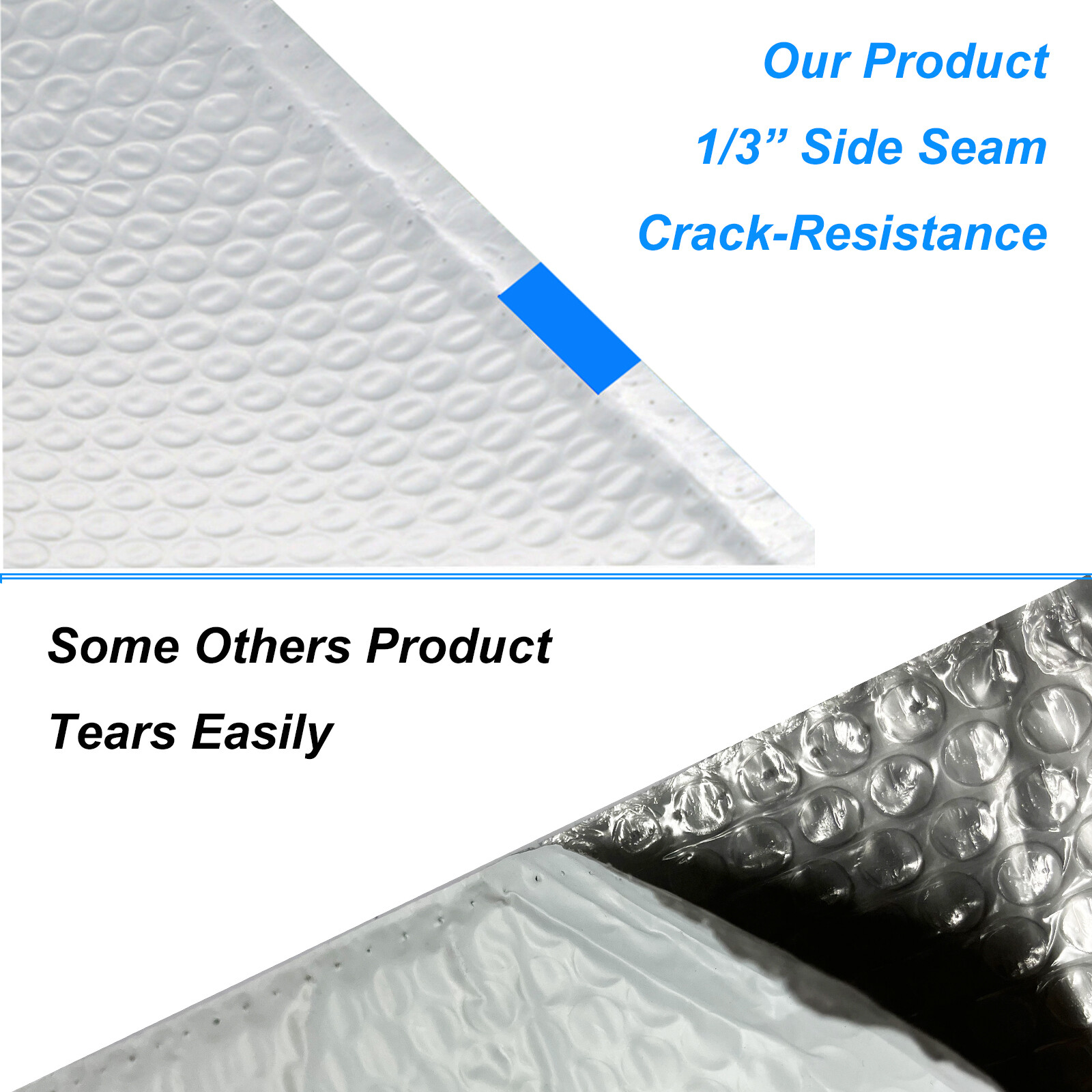 #0 Poly Bubble Padded Mailers Shipping Envelopes Bags 6×10 6×9 (6.5×9″ Useable)