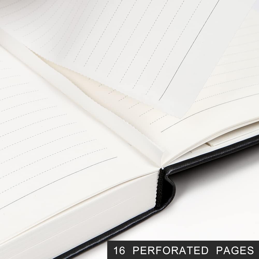 Kai RuiYing Lined Journal Notebook with Pen Holder, 320 Pages Journals for Writ-