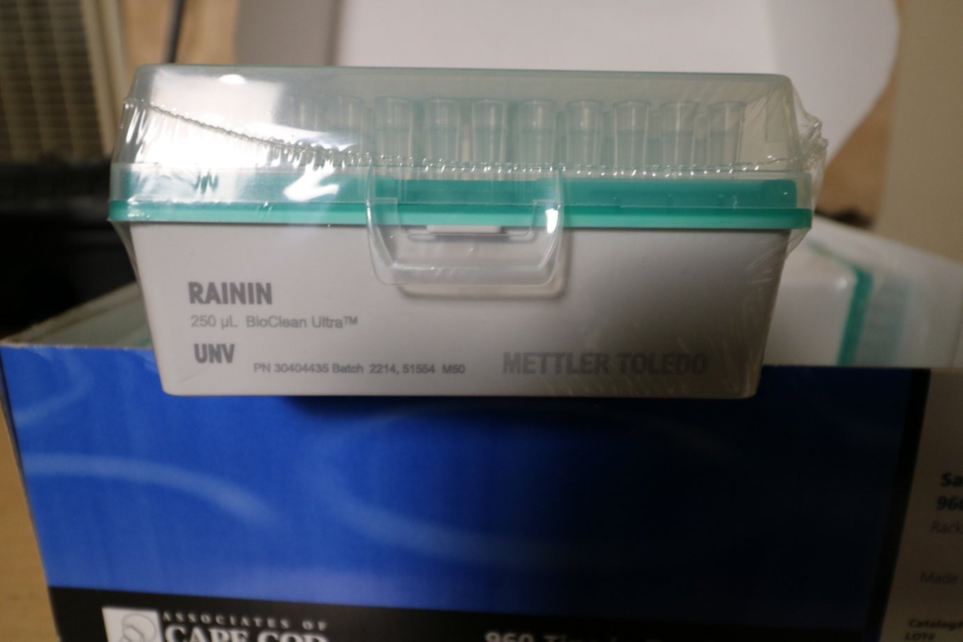 Rainin Mettler Toledo Precision Pipette Tips 250uL 960/1 New (Missing one)