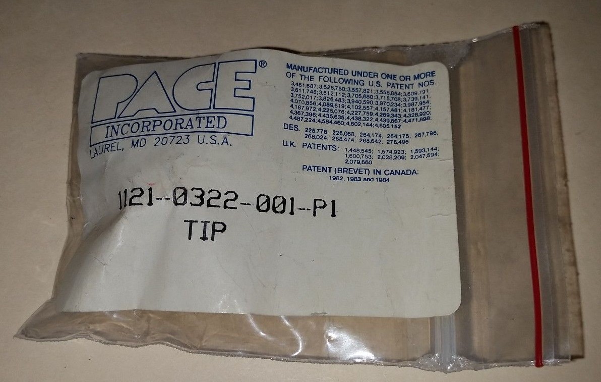 PACE 1121-0322-001-P1 TIP, FP .61 X .85 ID (Package of 1)