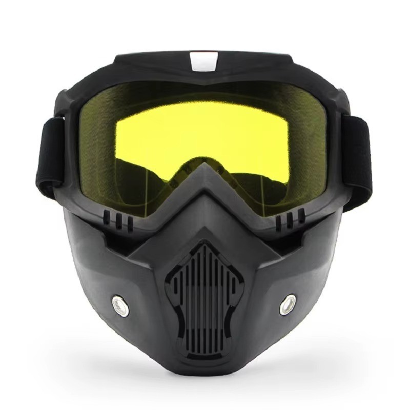 Safety Work Full Face Mask Shield & Goggles, Construction Eye Protection Eyewear
