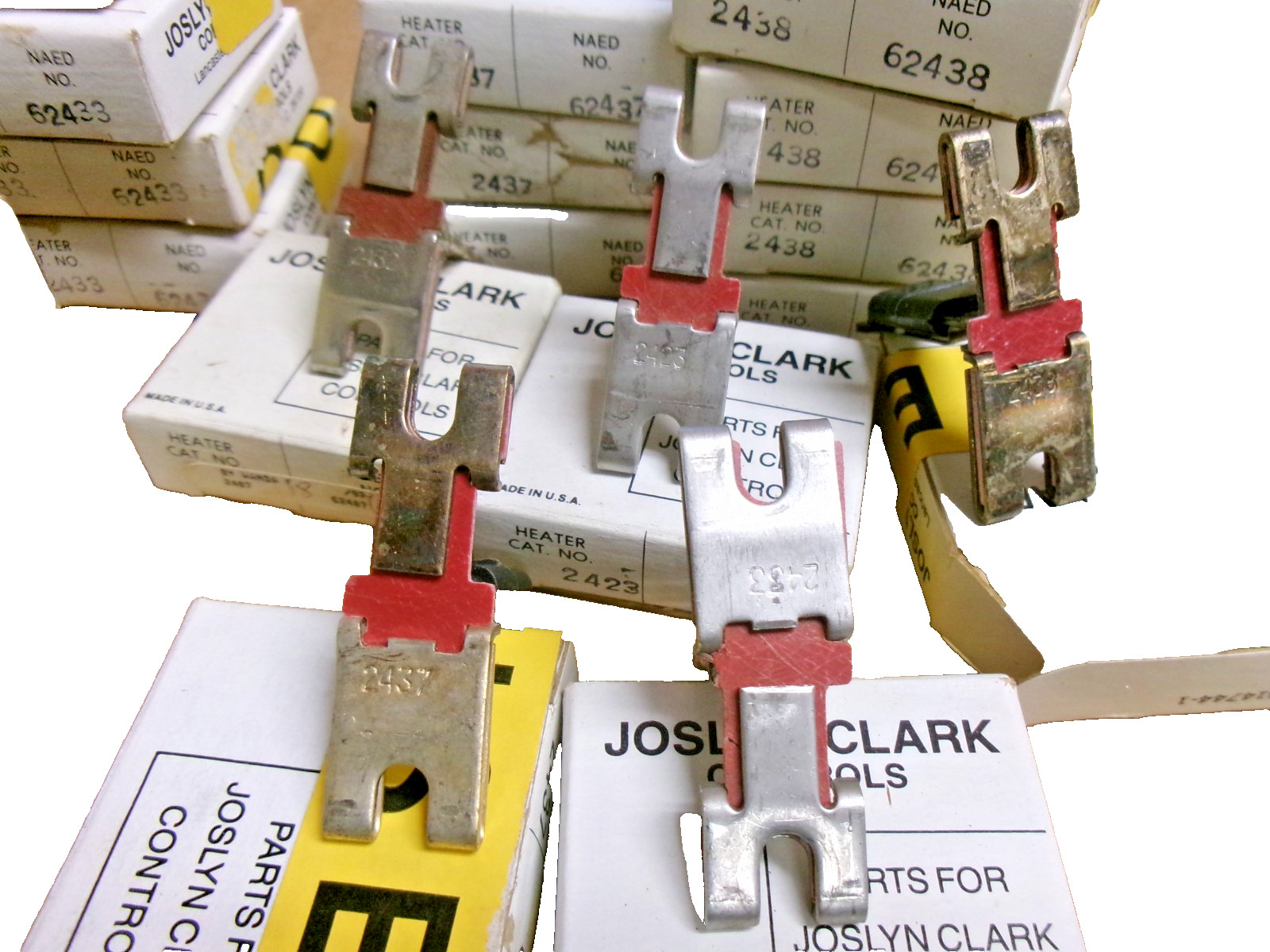 USED GOOD Heater Elements Sizes 2407=1-2423=1-2433=8-2437=13-2438=5-2432=2