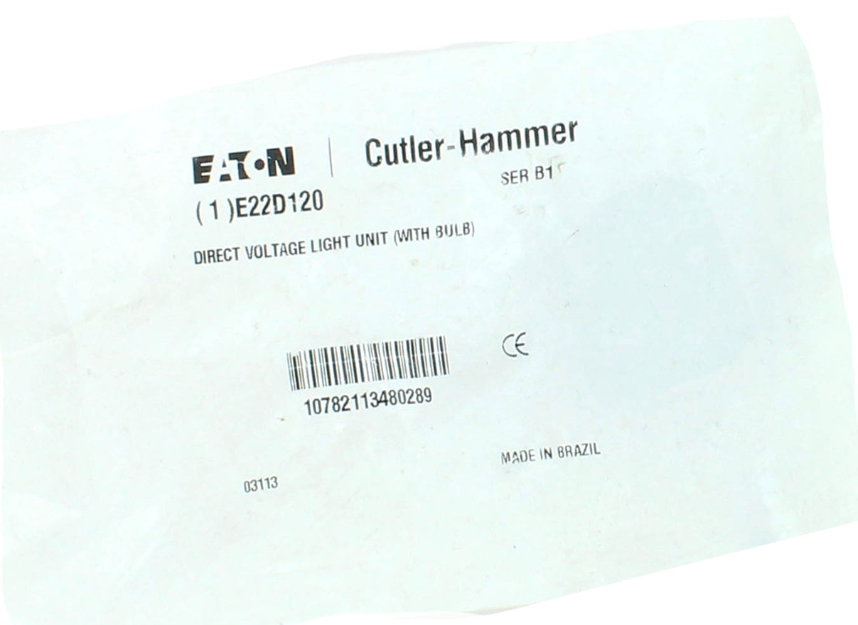Cutler-Hammer E22D120 Pilot Light with Bulb