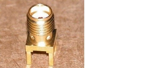 10 Molex SMA Gold Plated Surface Mount PCB Connectors 73251-1260 smt of 73391-00