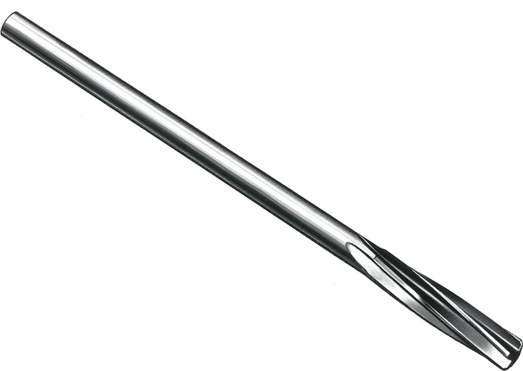 5/32 HIGH SPEED STEEL RIGHT HAND SPIRAL STRAIGHT SHANK CHUCKING REAMER 551