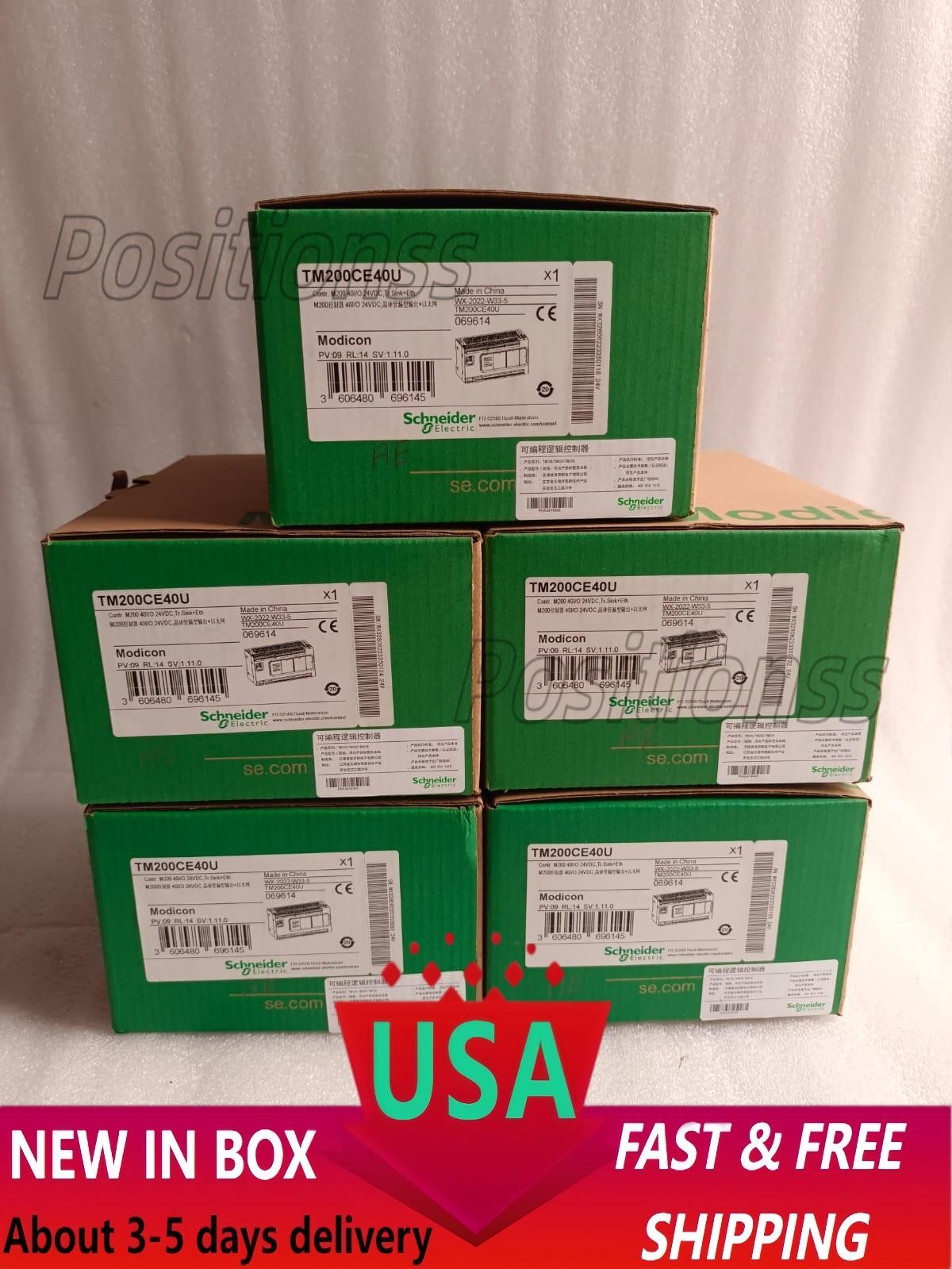 TM200CE40U SCHNEIDER TM200CE40U CONTR. M200 40I/O 24VDC,TR.SINK+ETH