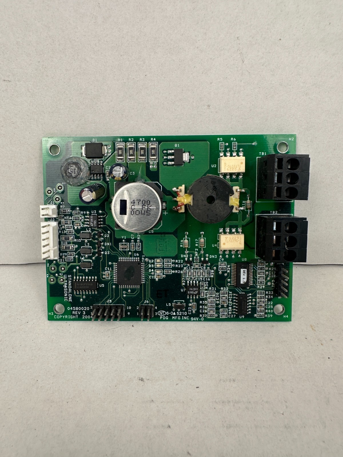 PDQ 04580020 Stand-Alone Ultrasonic Board – Car Wash Board