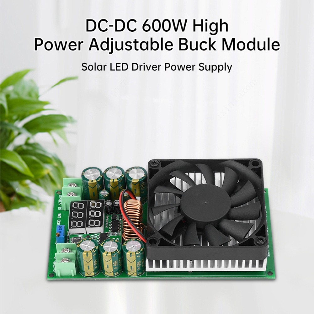 600W 20A DC-DC Buck Module CV CC Adjustable Buck Converter 120V 100V 96V1937