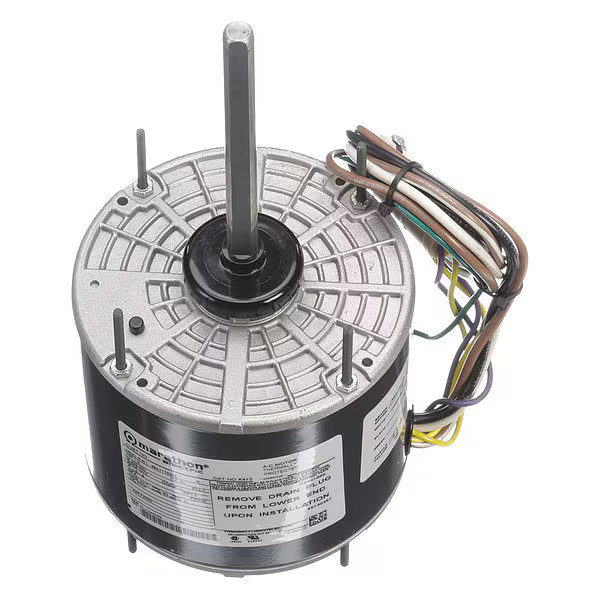 U.S. Motors Condenser Fan Motor, 1/3 1877 Copper Multicolor 786382001827