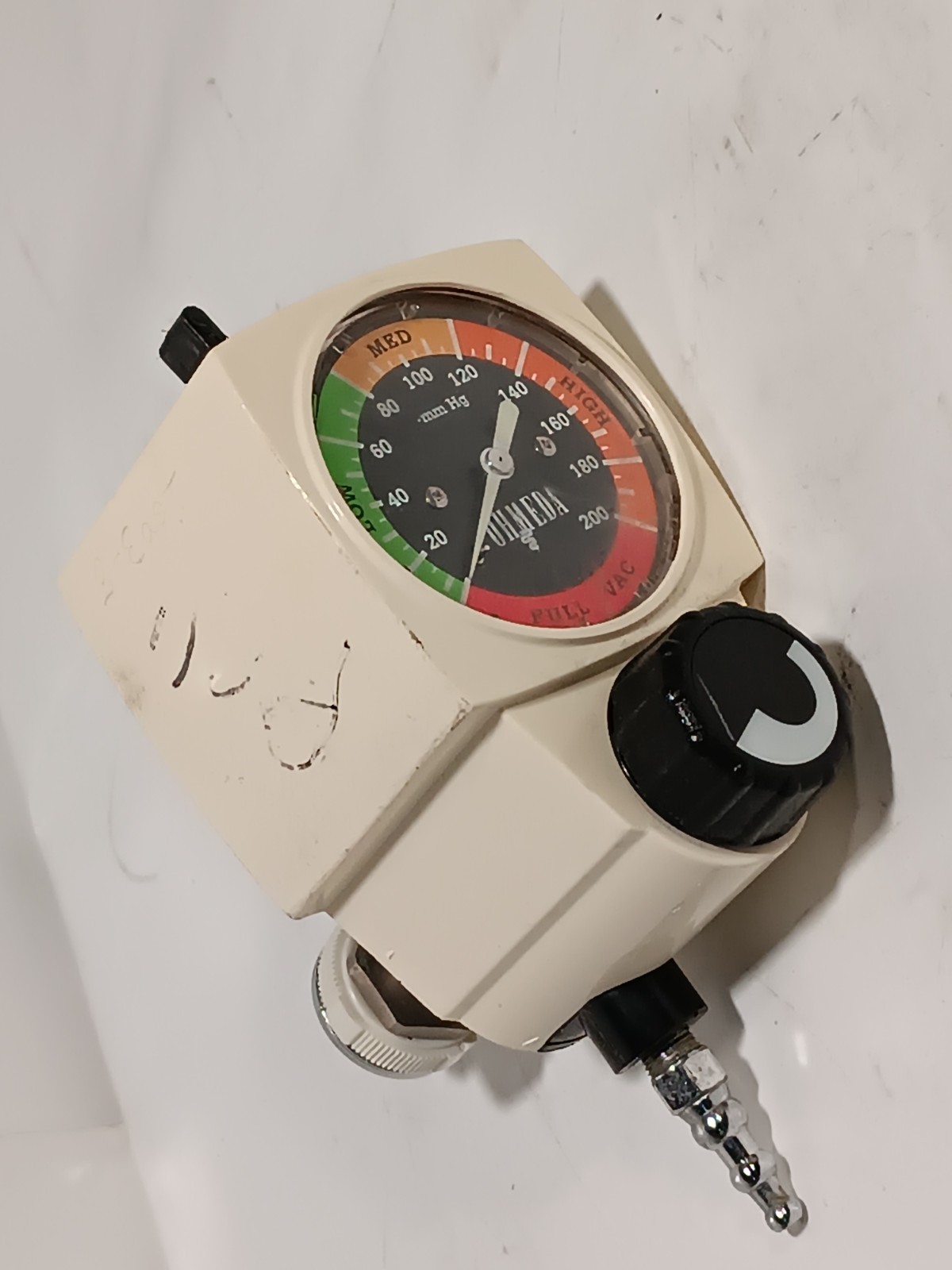 Ohmeda Medical 1224 Three Mode Continuous Suction Vacuum Regulator, 0 – 200 mmHg