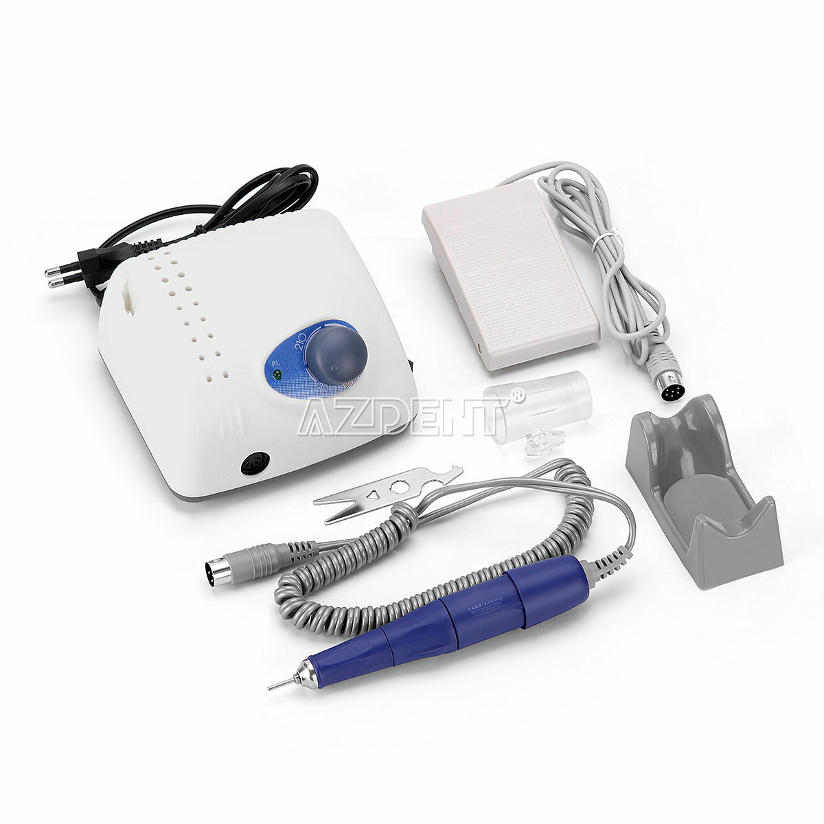 Dental Lab Strong 210+105L Micro Motor 40K rpm Polishing Motor Handpiece Kit USA