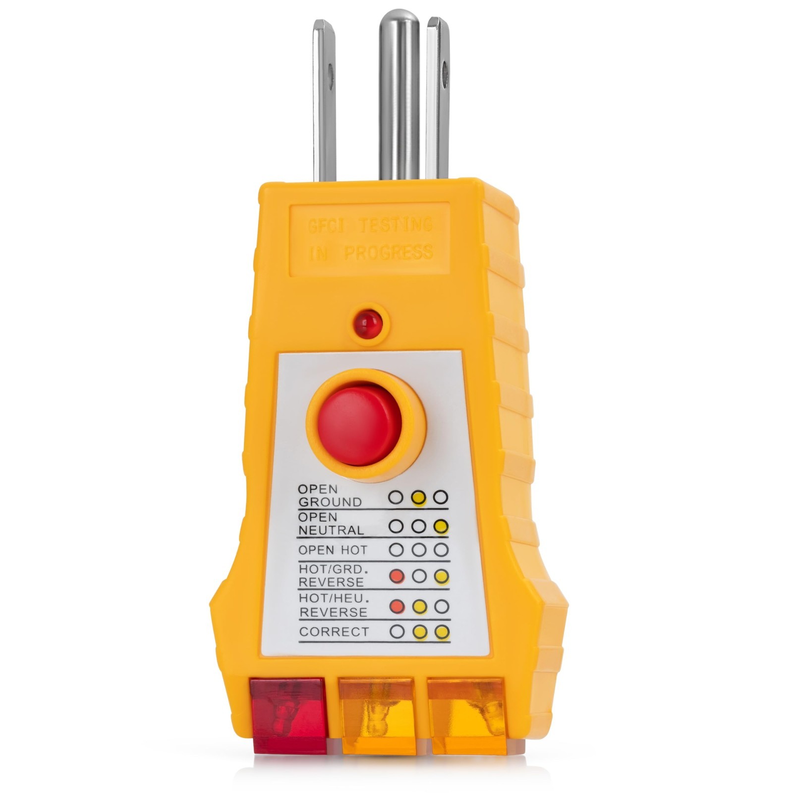Professional GFCI Outlet Tester Dual-Purpose Electrical Safety Analyzer