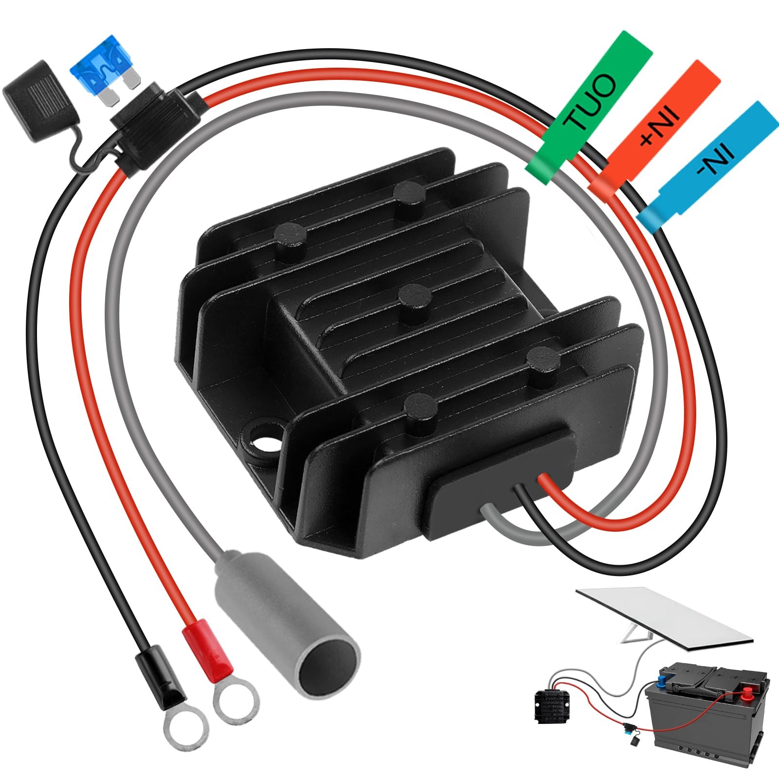 Power Supply 12V 9-28V to 30V 3.5A DC Female Cord Starlink Mini Truck RV