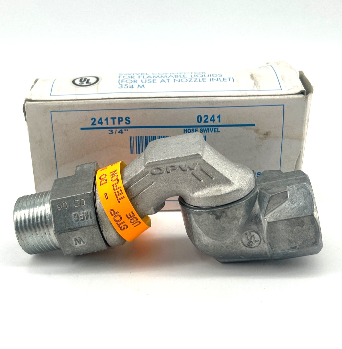 NEW OPW 241TPS 0241 – 3/4″ Female x 3/4″ Male (NPT) Hose Swivel