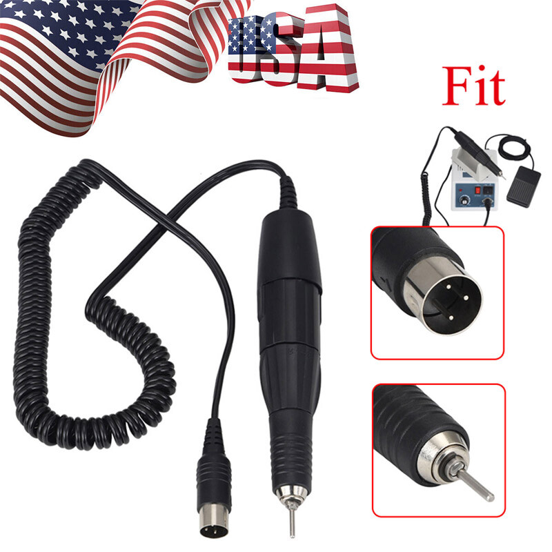 Dental Lab Micromotor Electric 35K/35000RPM polishing Handpiece fit Marathon US