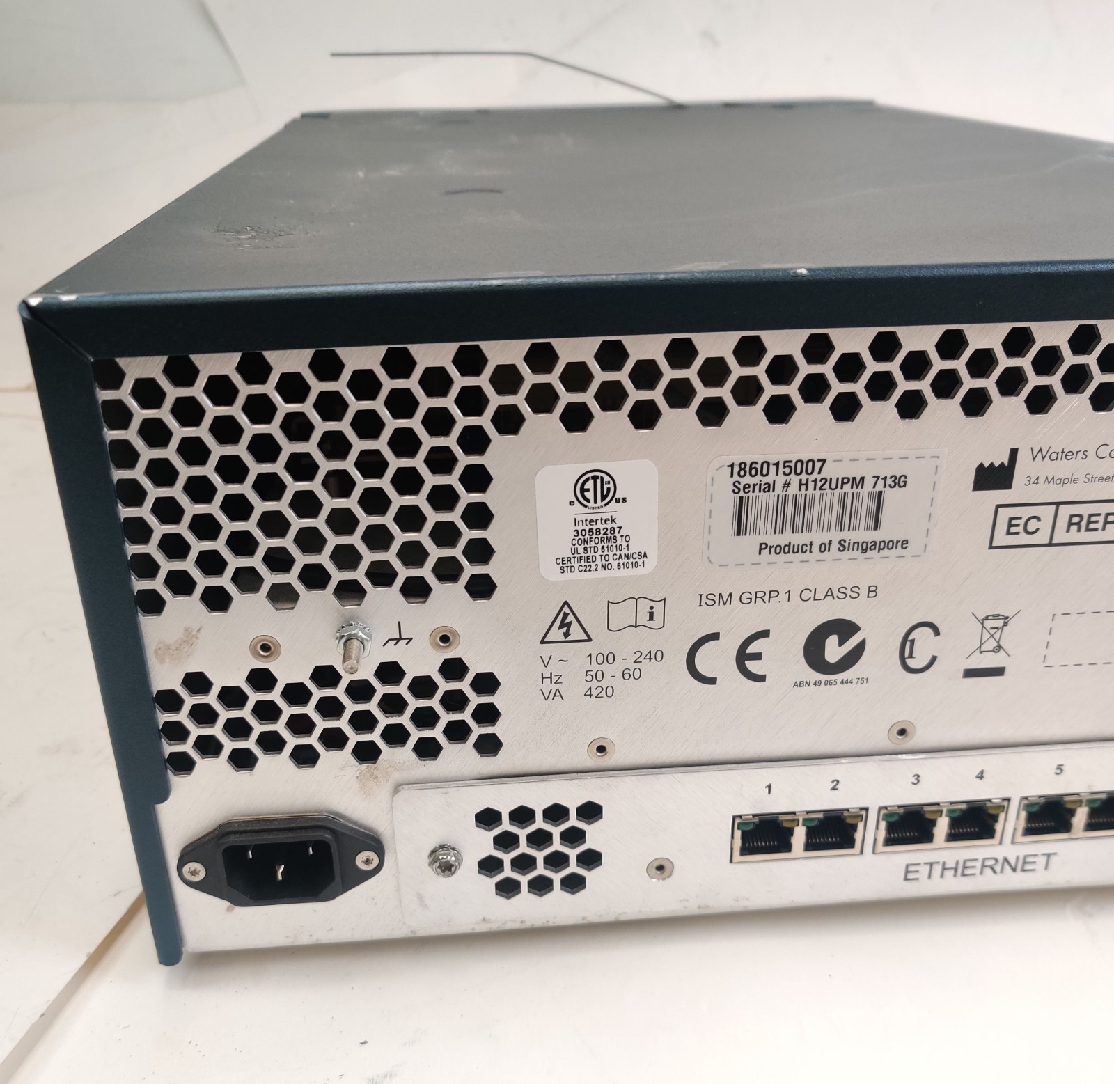 Waters Acquity UPLC Column Manager 186015007 Code UPM Tested Green Light Status