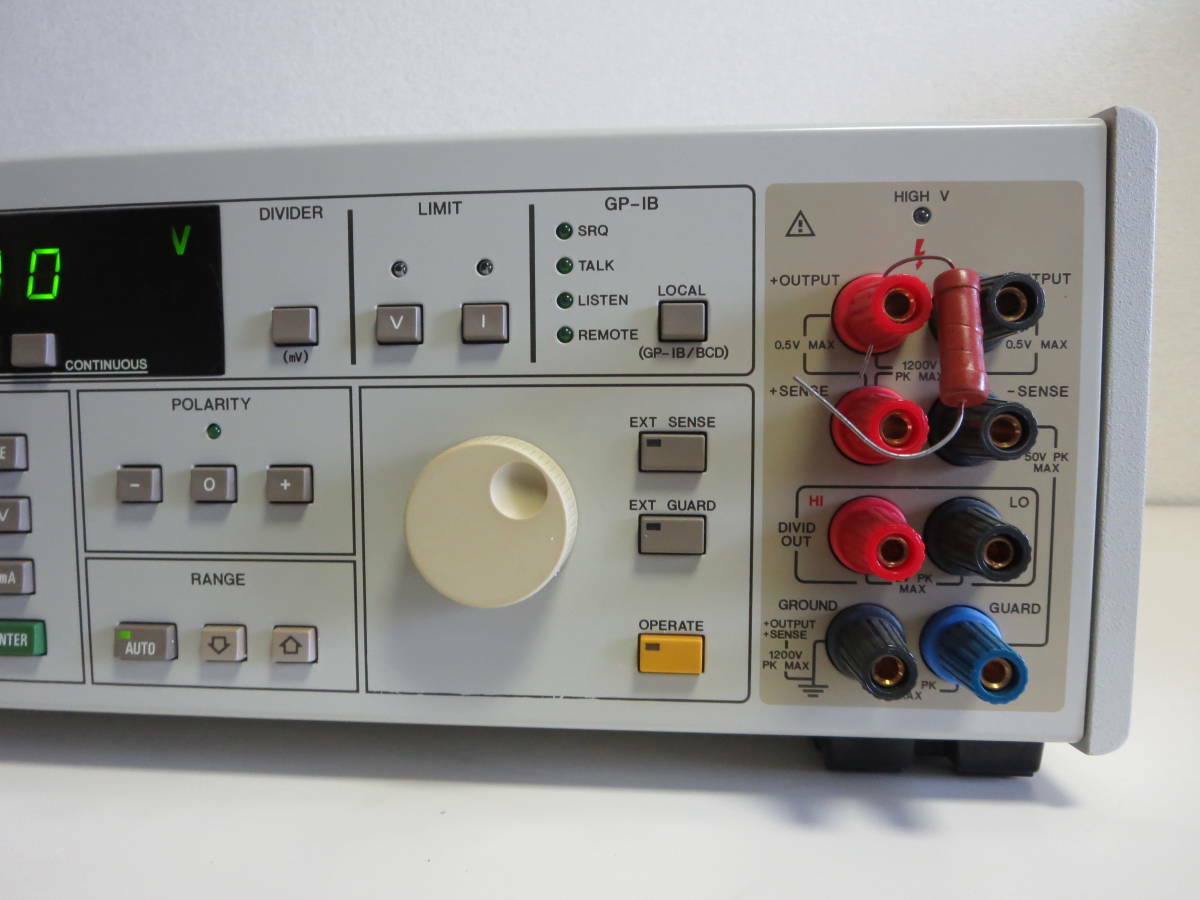 ADVANTEST R6161 Voltage Current Source