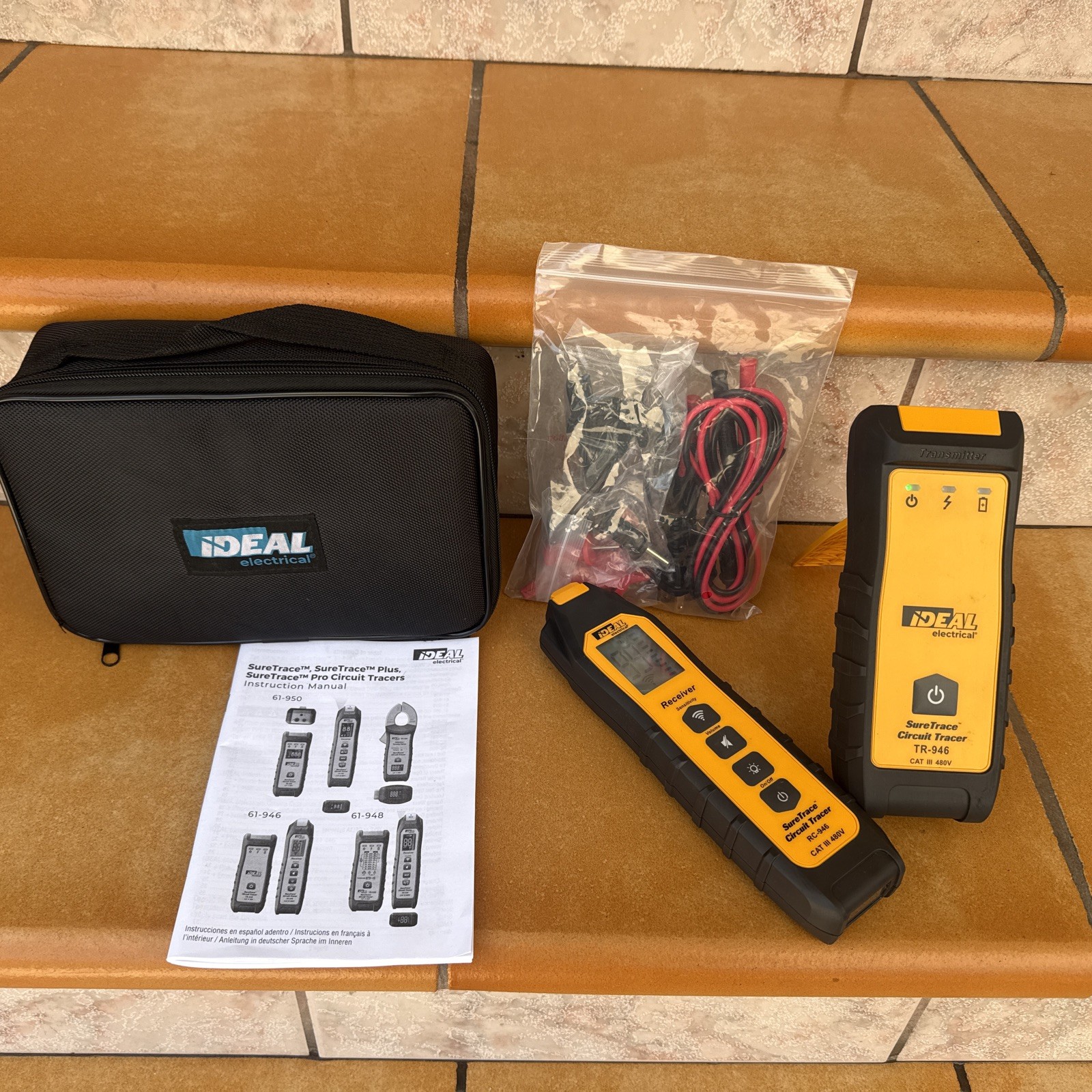 Ideal Industries Suretrace Circuit Tracer 0-480V Cat III RC946/TR-946 GP3119023