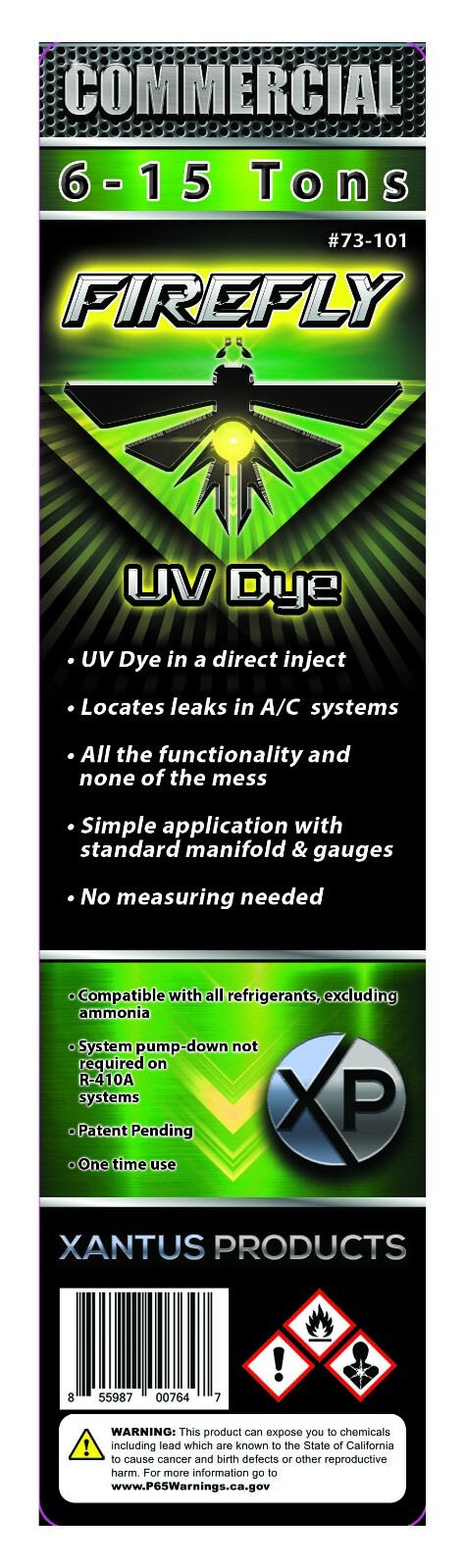 Firefly UV Dye for Commercial units 6 – 15 ton