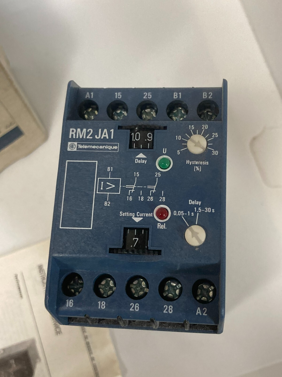 TELEMECANIQUE RM2-JA1114M CONTROL RELAY 0.05-30S 220-240V 50/60HZ NIB